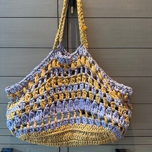 Maria De La Rosa Overthing Hand Woven Tote - PRISTINE CONDITION
